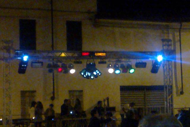 Service festa di piazza