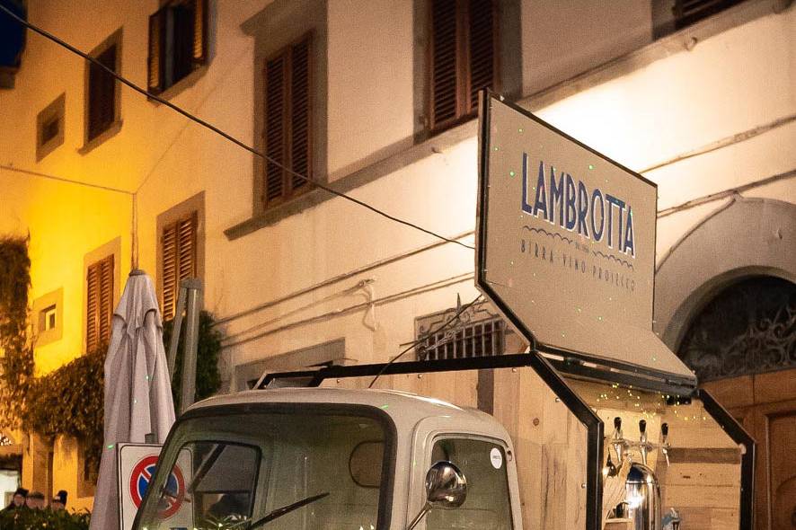 Lambrotta ideale per eventi