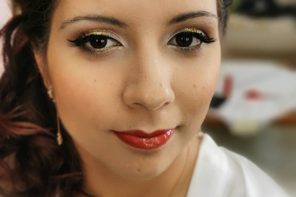 Trucco sposa bronze