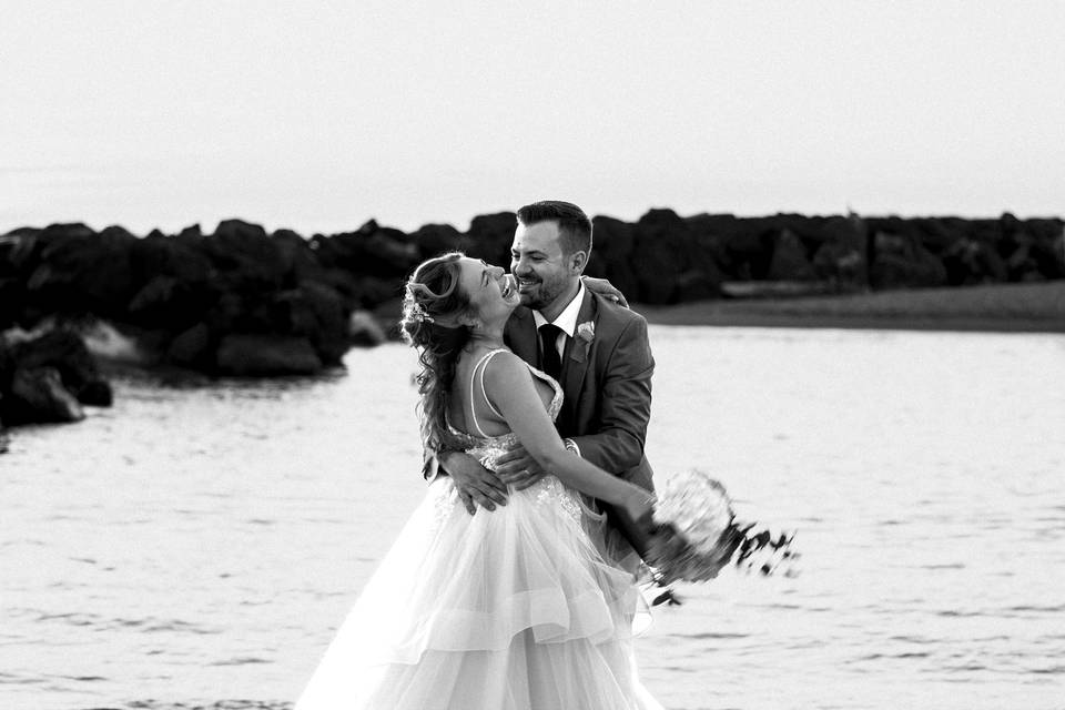 Matrimonio in bianco e nero
