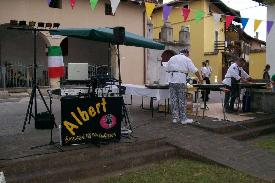 Matrimonio in tendone