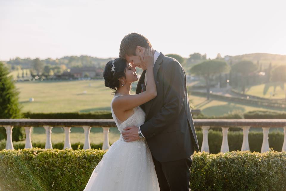 Elegant wedding in Italy