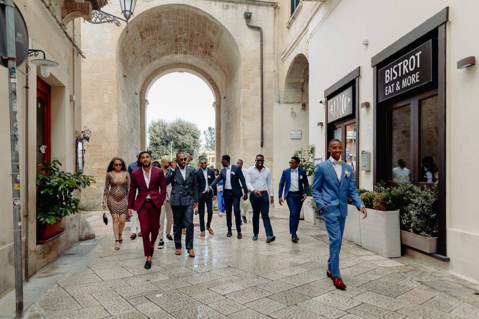 Elegant wedding in Apulia