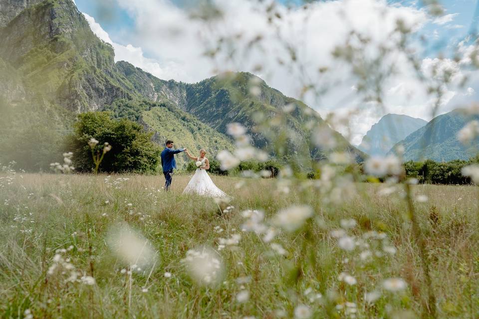 Wedding in the Dolomites