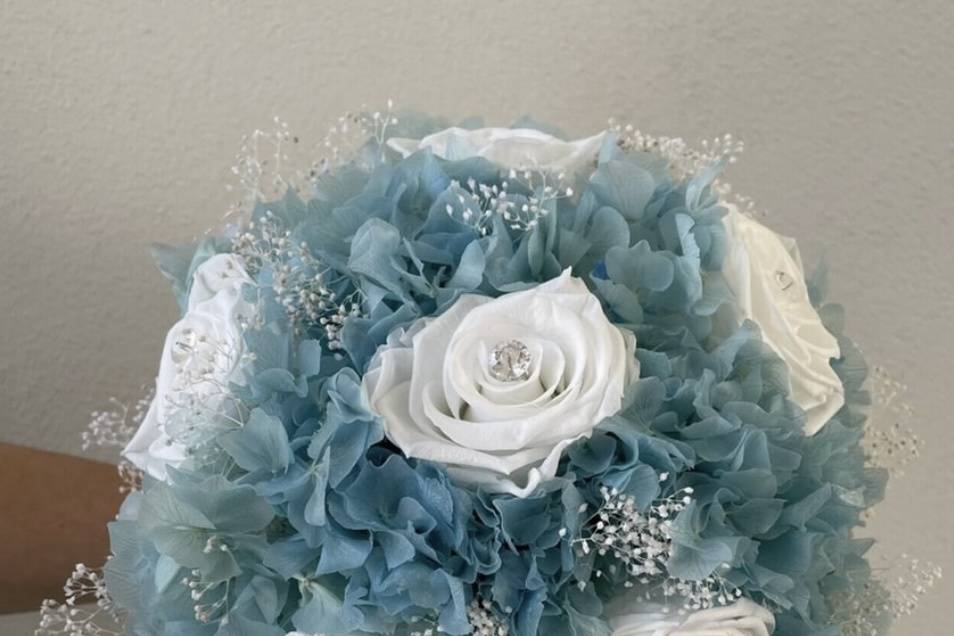 Bouquet da sposa preservato