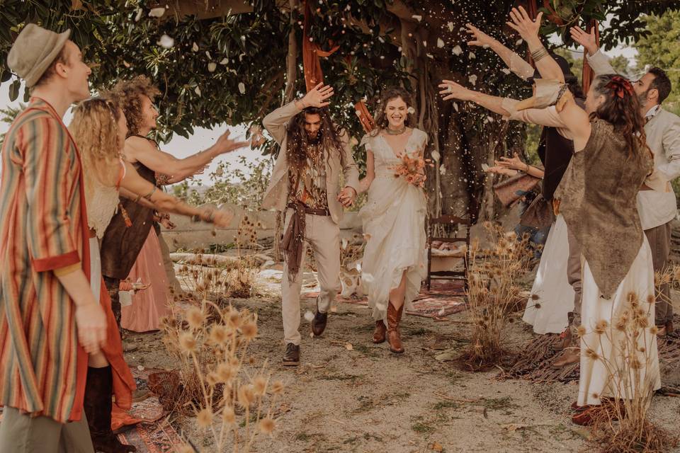 Hippie Wedding