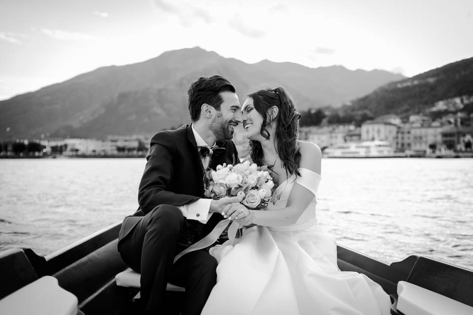 Elopement at Como lake