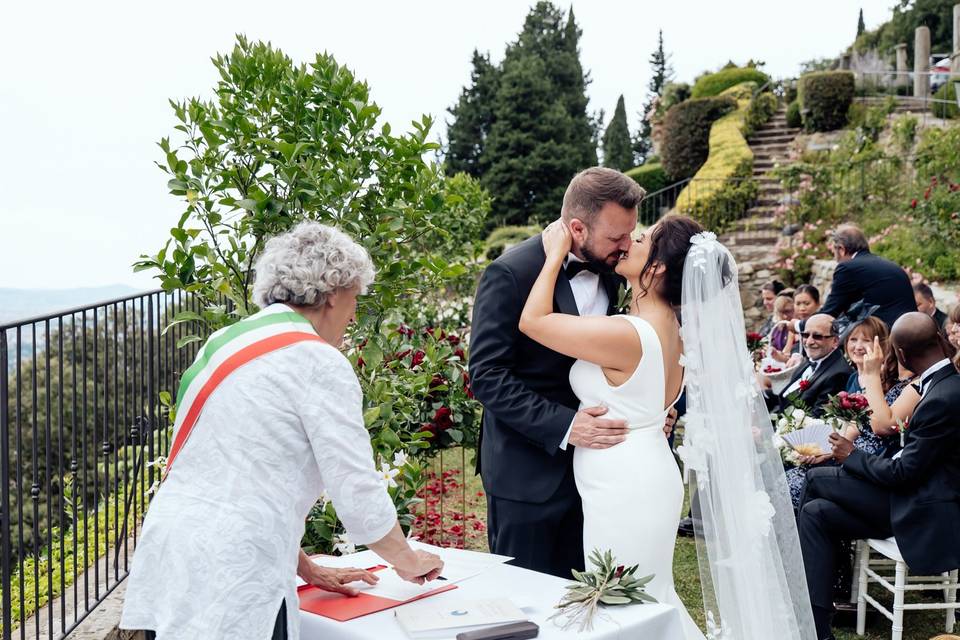 Wedding in fiesole