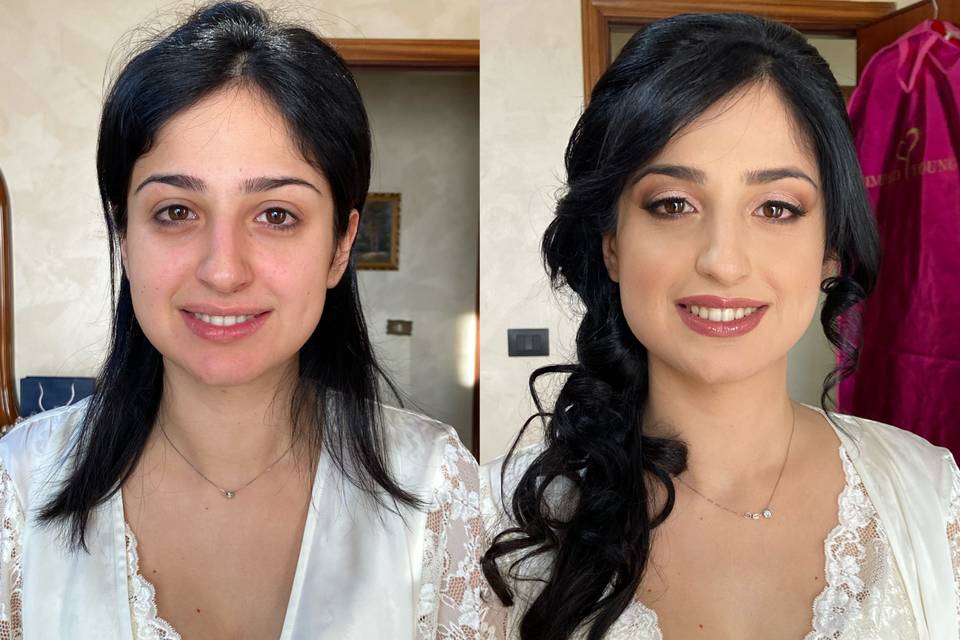 Prima e dopo sposa