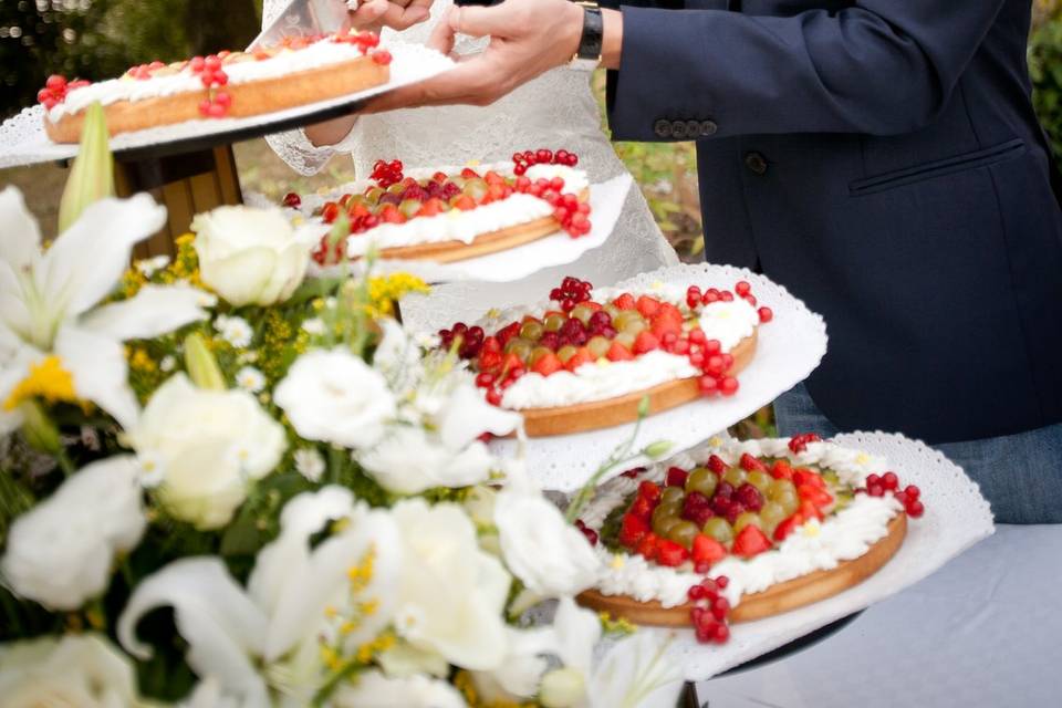 Il lancio del bouquet