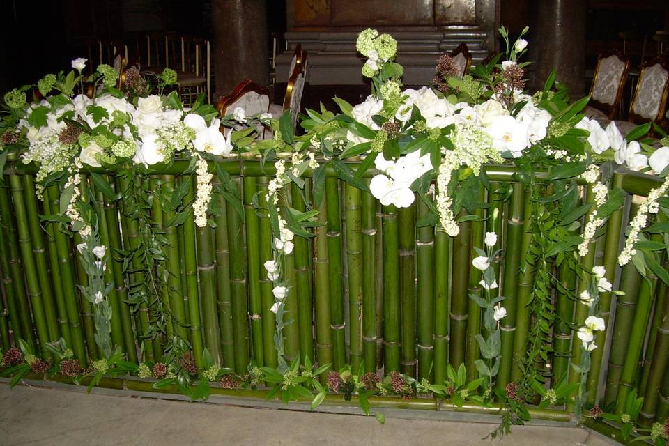 Struttura in vero bamboo