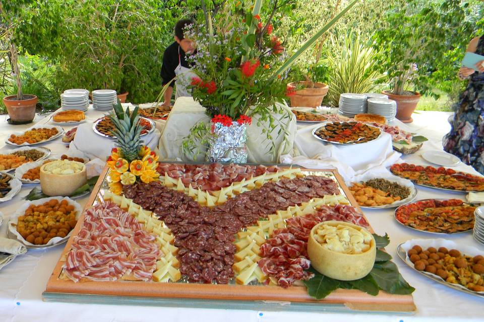 Buffet antipasti