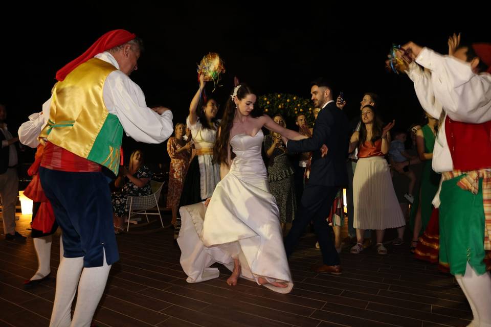 Tarantella dance