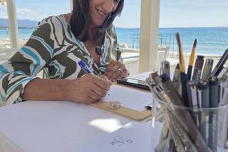 Barbara Papi Live Painting