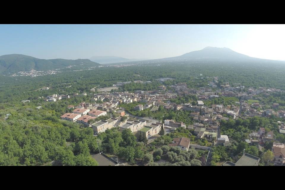 Aerial shot campania