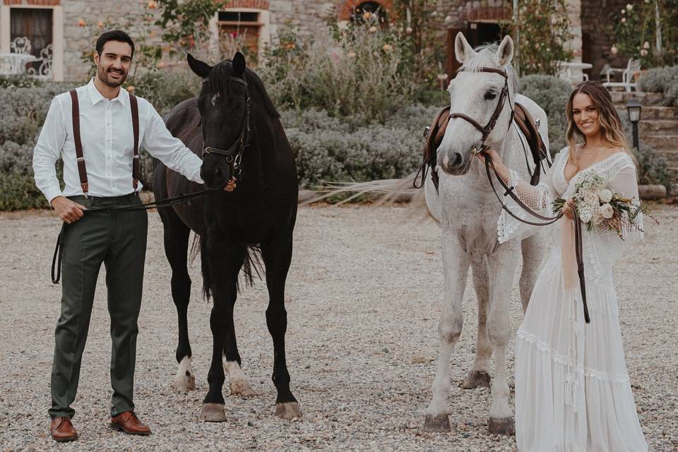 Horse wedding