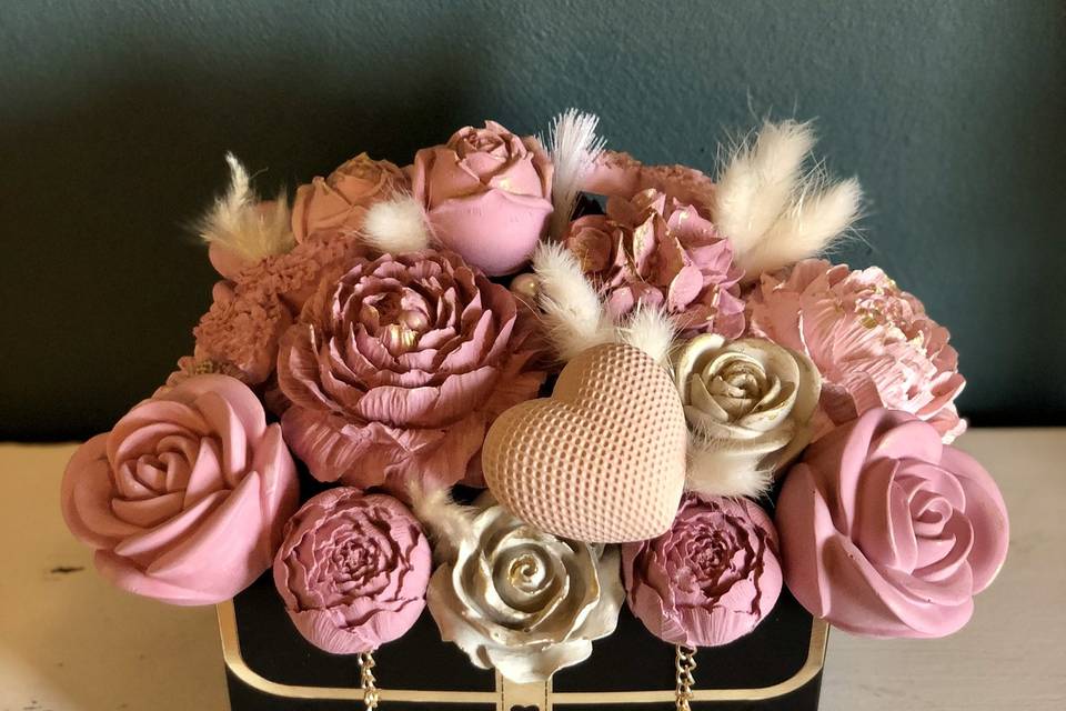 Fiori in gesso ceramico