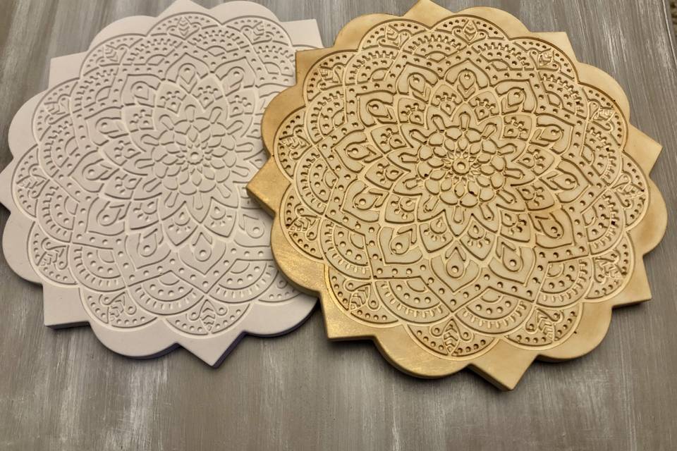 Mandala ceramica 20 cm