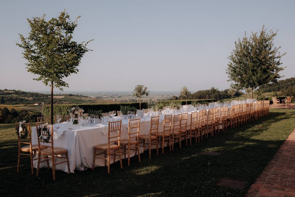 Cena imperiale vista