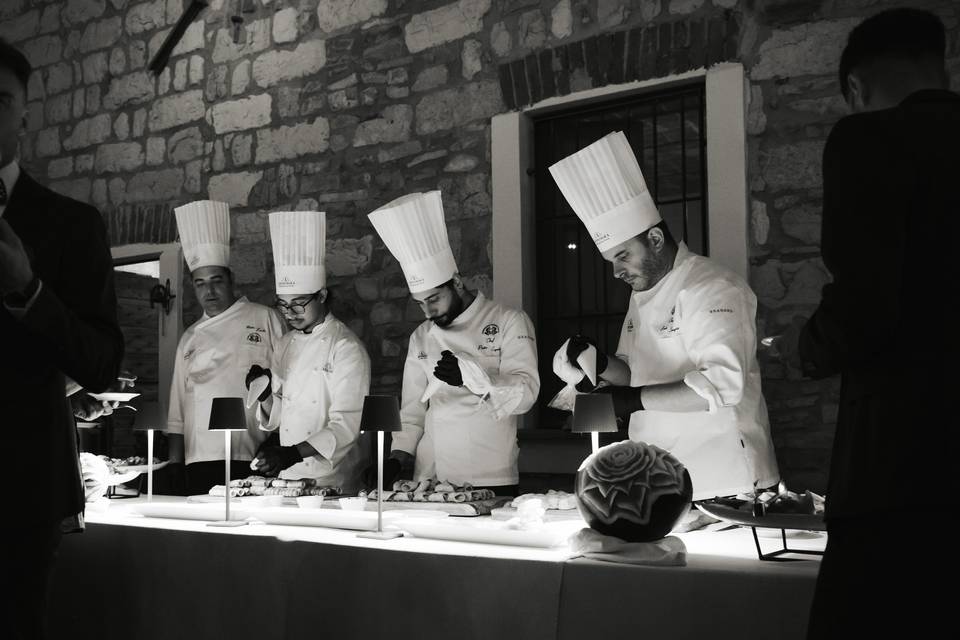 Show cooking buffet dolci