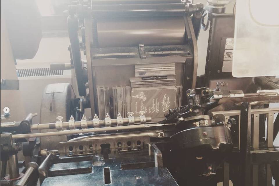 Stella per letterpress