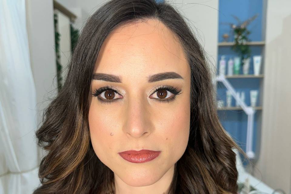 Birthday makeup