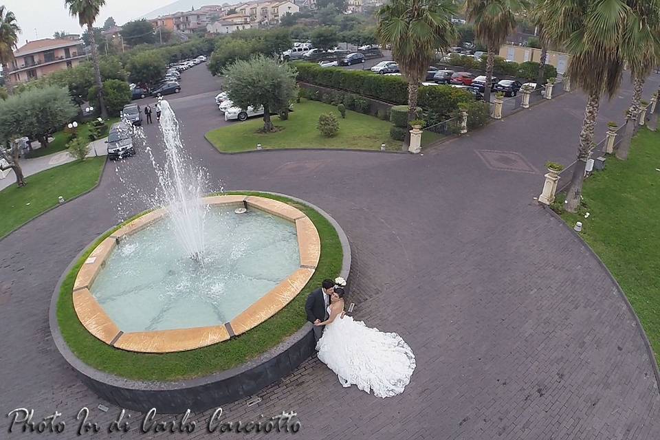 Matrimonio dal drone