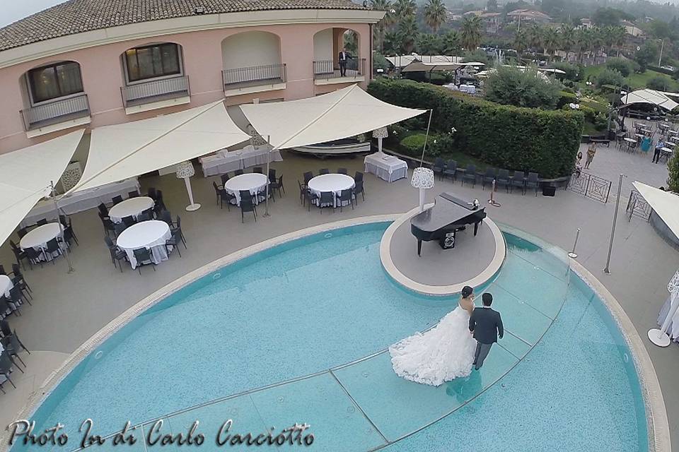 Matrimonio dal drone