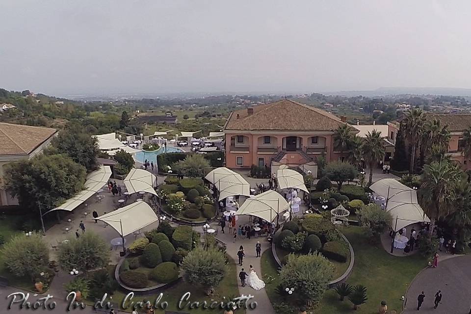 Matrimonio dal drone