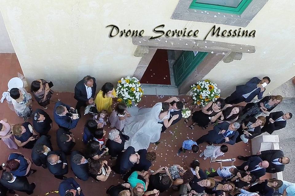 Matrimonio dal drone