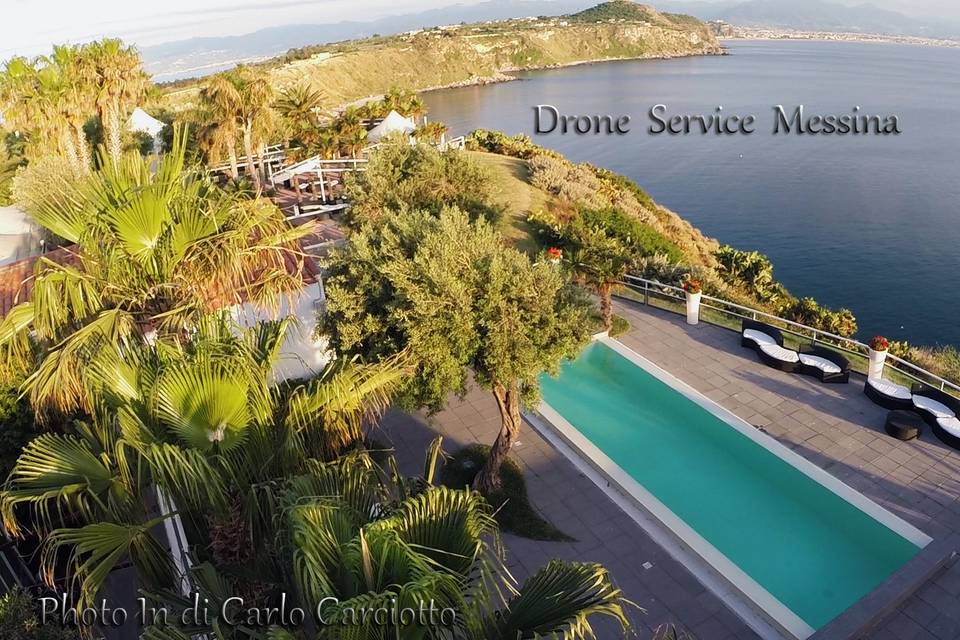 Panoramica locale drone