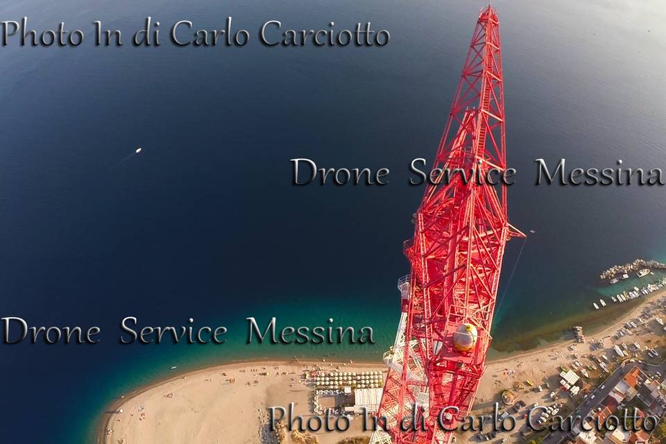 Panoramica pilone drone