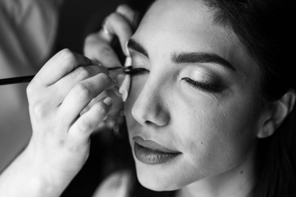 Il trucco della sposa