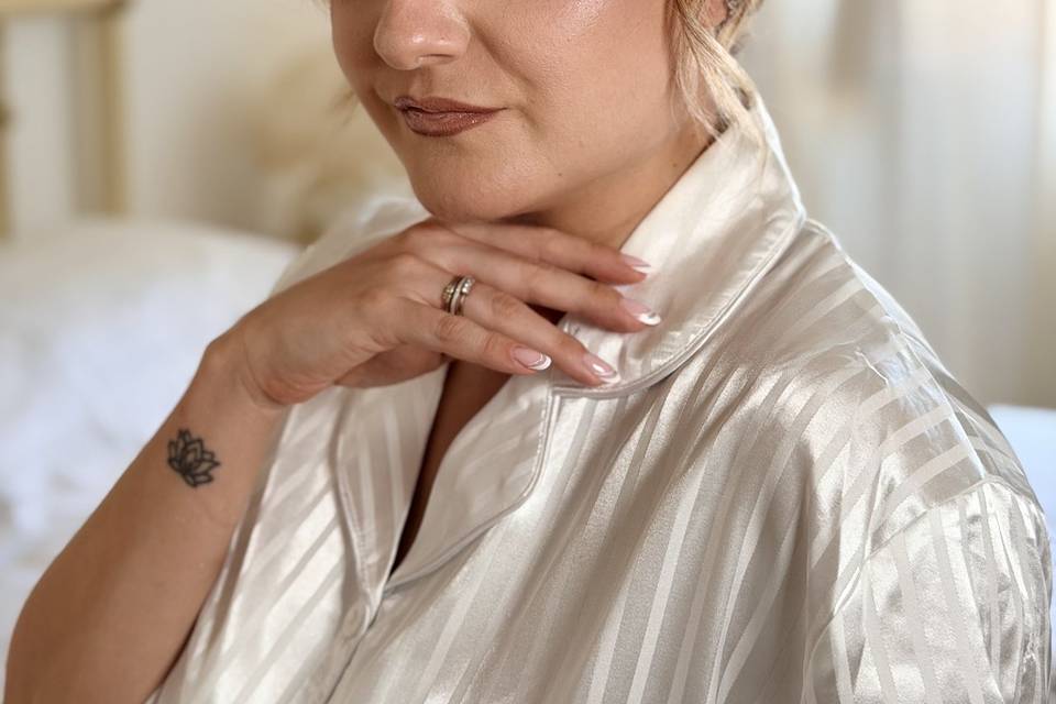 Sposa Mimma mani e trucco