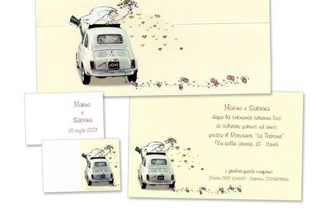 Partecipazione matrimonio