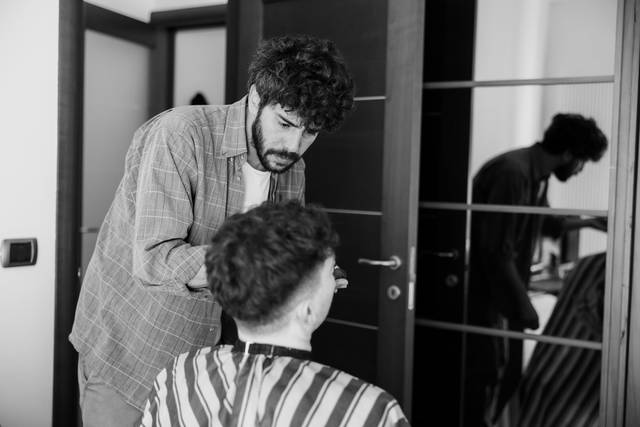 Taglio uomo matrimonio