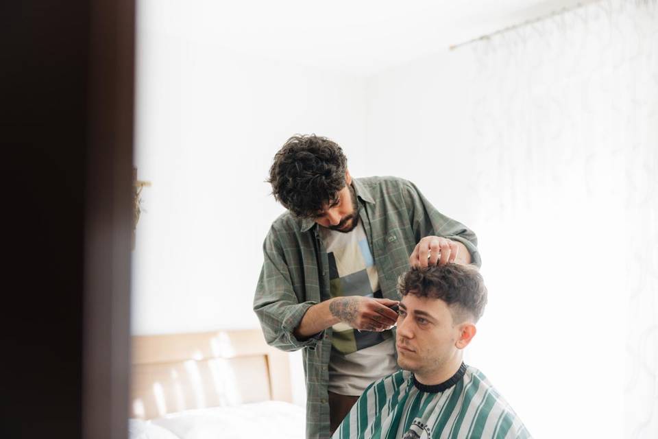 Taglio uomo matrimonio