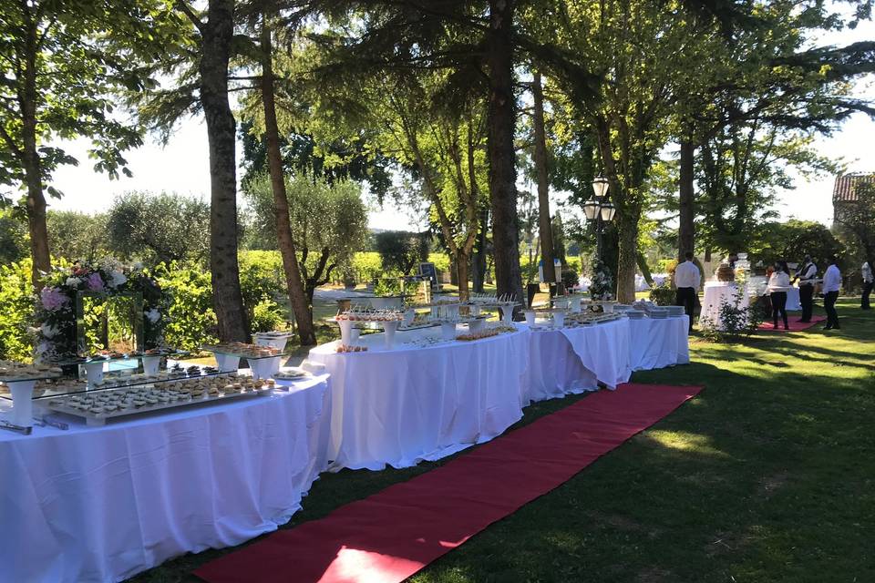 Buffet di benvenuto