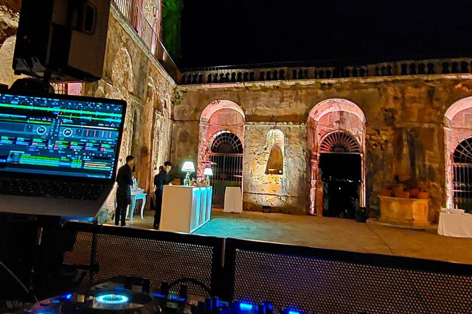 Illuminazione nel Castello