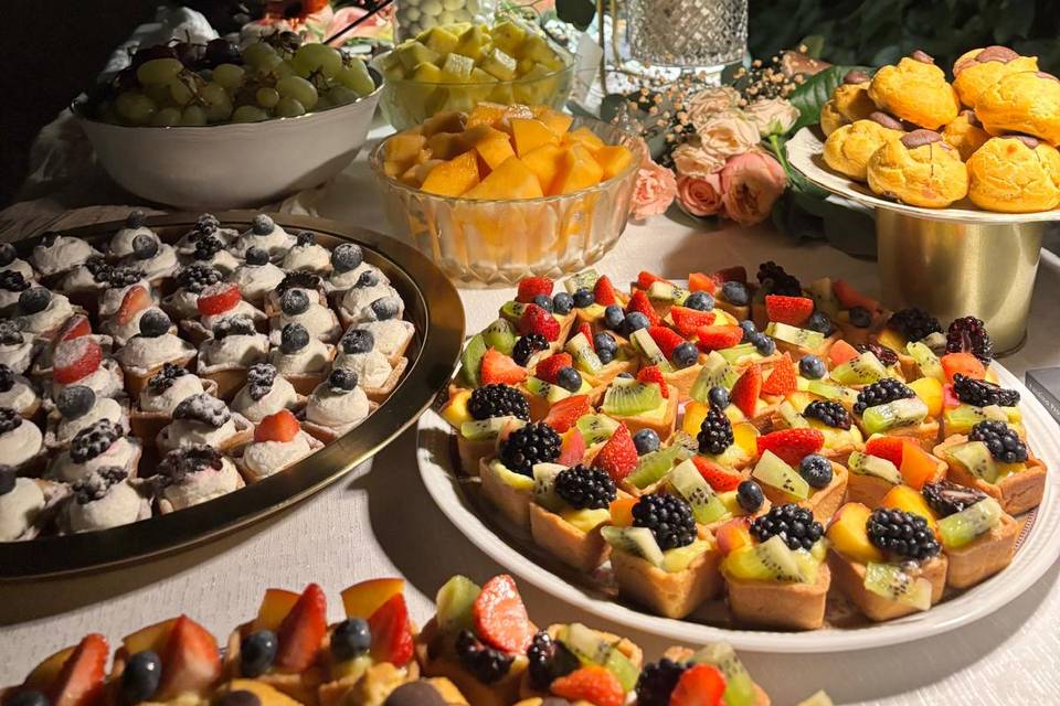 Buffet dolci e frutta