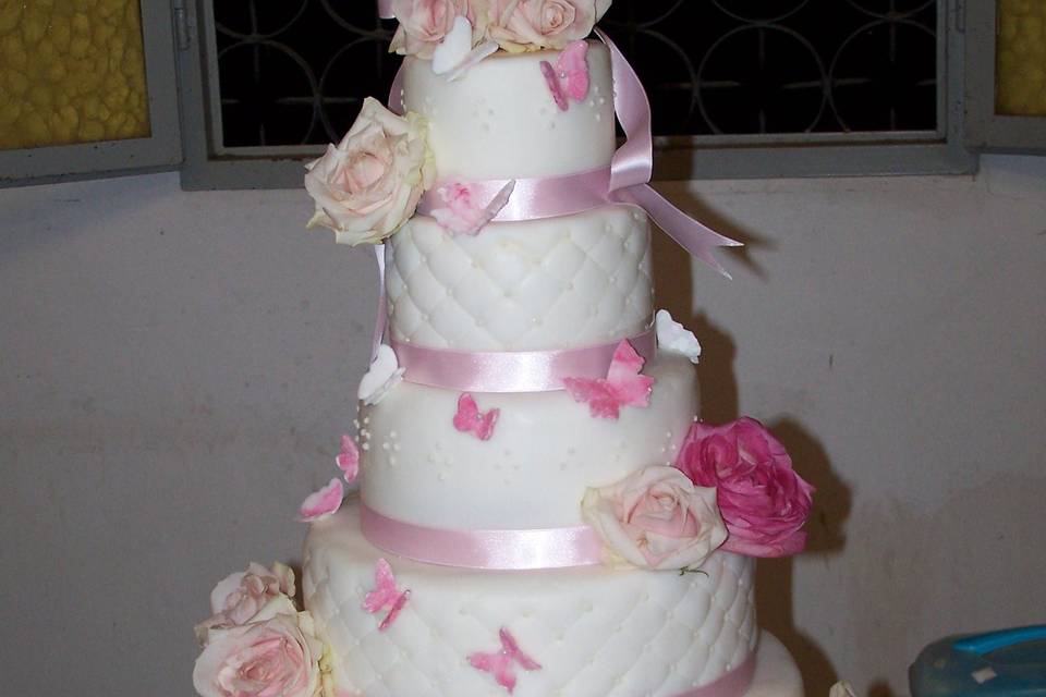 Sugar & Spice wedding cake