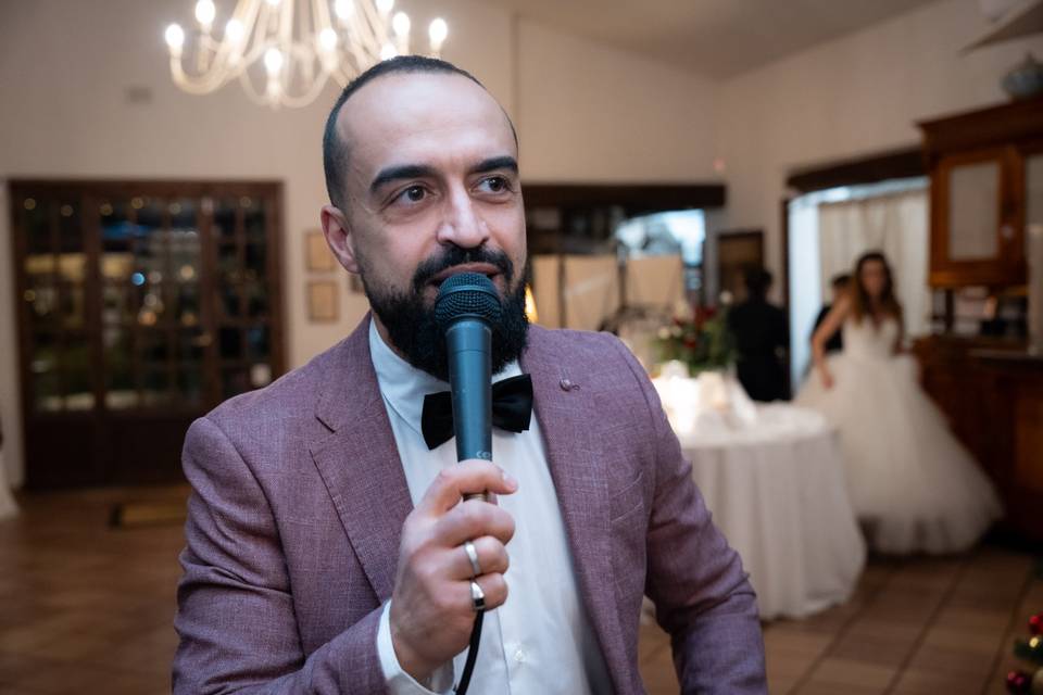 Momento da presentatore