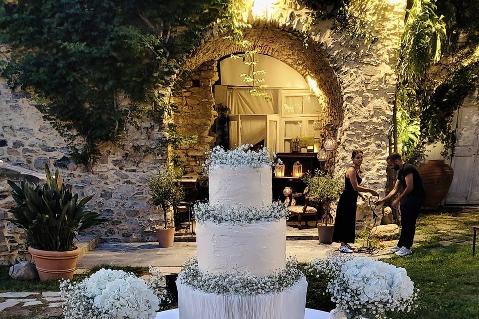 Torta sposa elegante