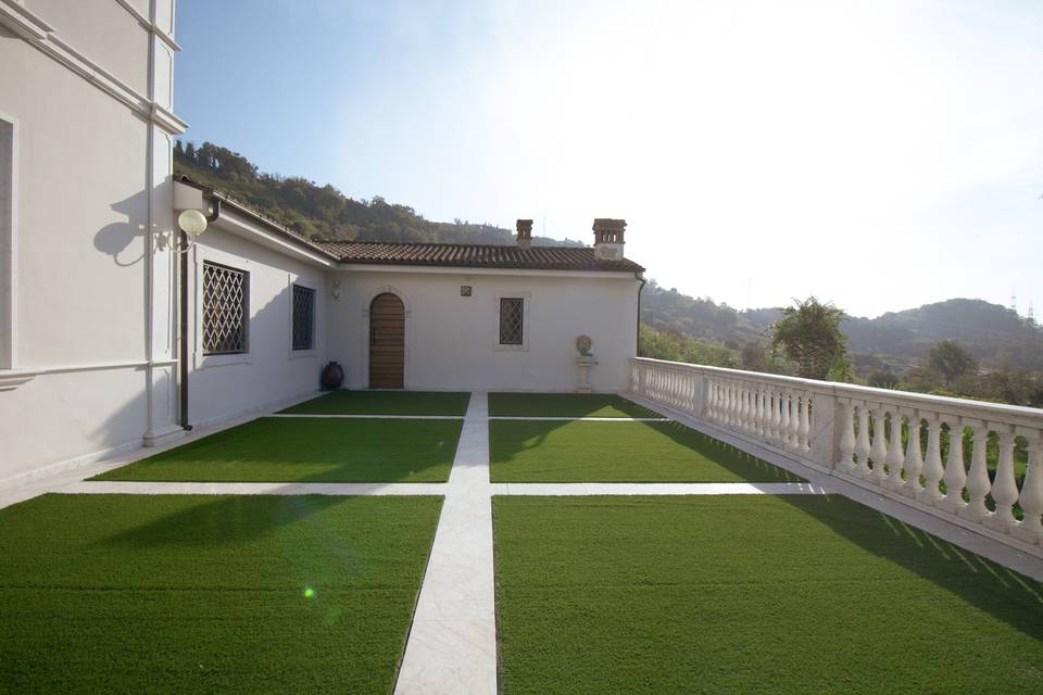 Villa Riccà - giardino ospiti