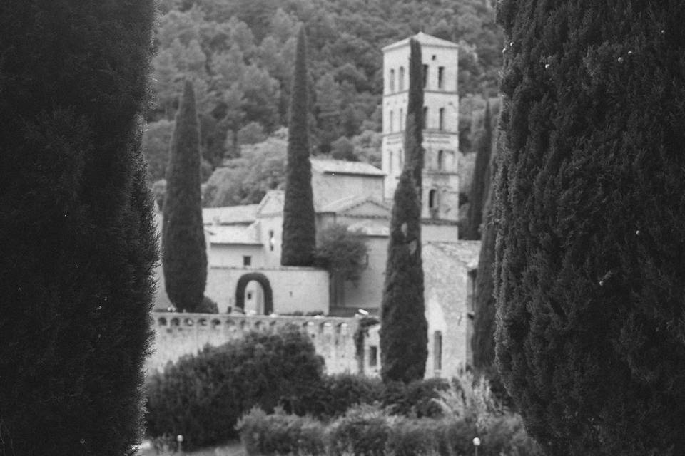 S+M wedding in Umbria