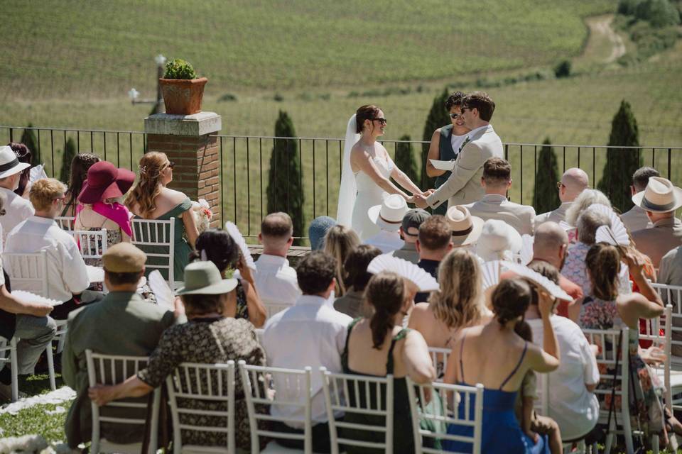 E+S  Tuscany Wedding