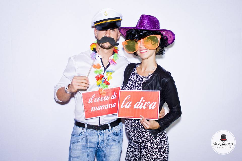 Wedding photo booth