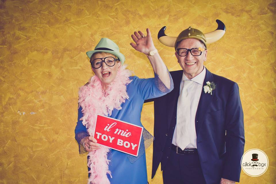 Wedding photo booth