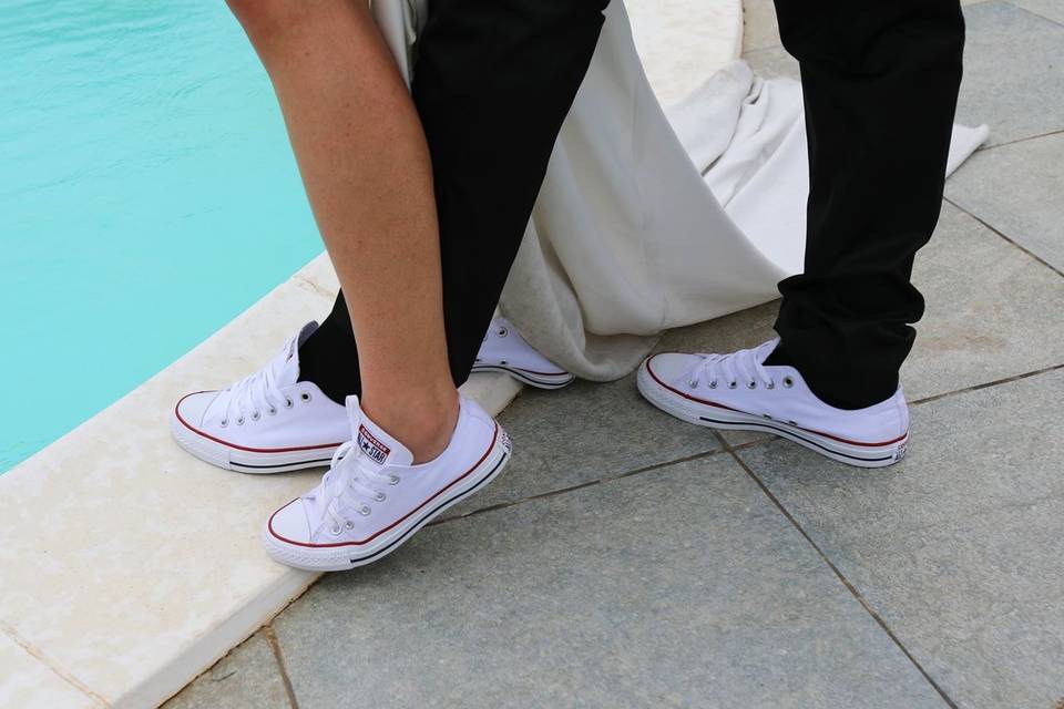 Converse wedding