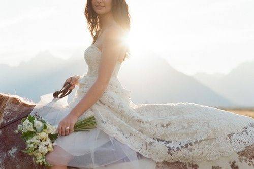 Sposa a cavallo